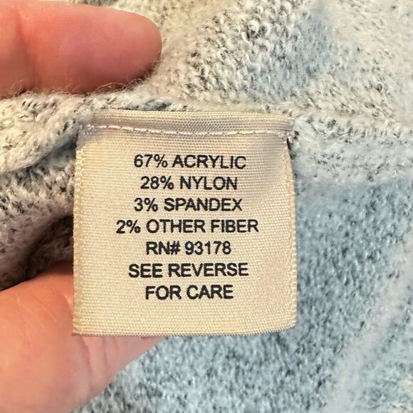 Philosophy Metallic Stars Crewneck Sweater Gray Size Medium - Picture 6 of 8